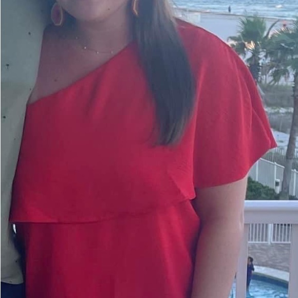 One shoulder blouse - Picture 3 of 3